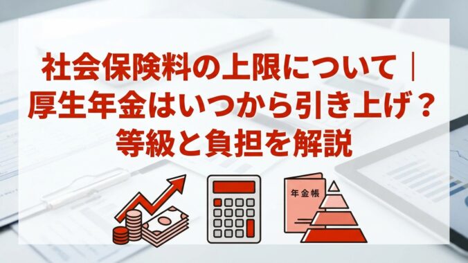 社会保険料の上限について｜厚生年金はいつから引き上げ？等級と負担を解説