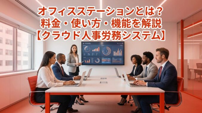 オフィスステーションとは？料金・使い方・機能を解説【クラウド人事労務システム】